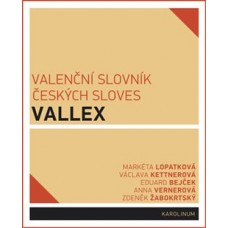 VALENČNÍ SLOVNÍK ČESKÝCH SLOVES VALLEX